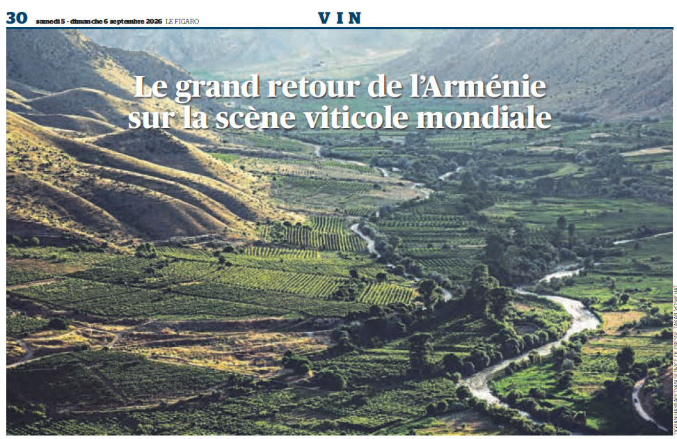 Le grand retour de l’Arménie sur la scène viticole mondiale